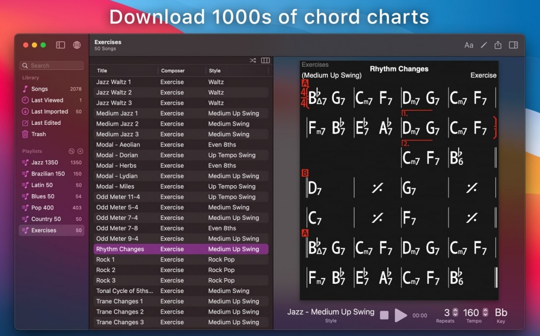 iReal Pro 2022.2[MAS] 多国语言版 乐谱编曲软件