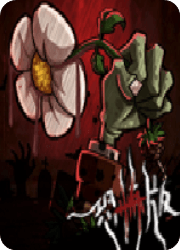 植物大战僵尸恐怖版 v.1.0.1,游戏元素非常的恐怖，玩前请注意心理状态！