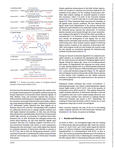 α-Trifluoromethyl Substituted α-Hydroxyhydrazides as Dianionic Ligands Enable Cu-Catalyzed Aryl Amin 封面